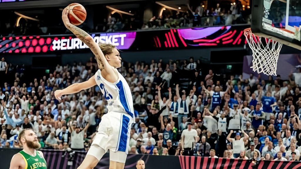 EuroBasket 2025 Miikka Muurinen Slim Jesus Finland