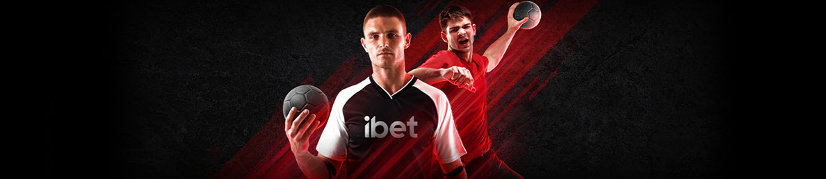 Handball players banner for handball betting lp