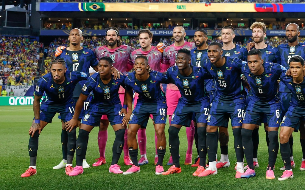 Brazil national team photo before their World Cup 2026 game vs Haiti. Brazil vs Japan Round of 32 World Cup 2026 featured image.