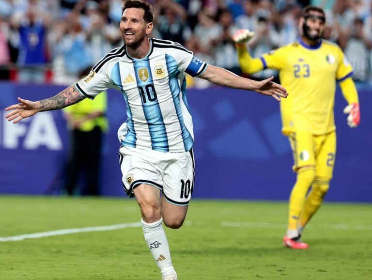 Lionel Messi celebrates after scoring against Algeria during their game against Argentina. World Cup 2026 tips for day 11 & 12 featured image.