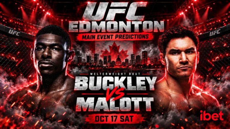 UFC Edmonton main event featured event
