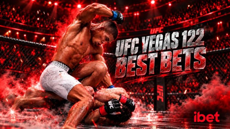 UFC Vegas 122 action poster with ibet featured image